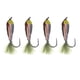 thumbnail image 1 of Epoxi Minnow Streamer Fly Saltwater Bass Trucha Perca Chub Jig Lure 4pcs C, 1 of 5