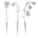 thumbnail image 3 of 3 Piezas Estacas De Flores Decoración Peque?as Estacas De Jardín Para Cama De Flores De Tumba De Primavera Blanco, 3 of 5