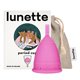 thumbnail image 1 of Copa menstrual Lunette rosa, talla 2, para un flujo moderado a abundante, 1 of 9