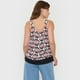thumbnail image 3 of Blusa Mujer Pabilo Grueso Print Étnico Blanco Corona, 3 of 5