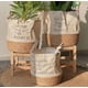 thumbnail image 1 of Set de 3 canastos decorativos - beige, 1 of 2