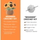 thumbnail image 4 of Kit de crochet para principiantes, kit de crochet de girasol, kit de crochet para principiantes adultos, kit de crochet y tejido con videotutoriales paso a paso., 4 of 5
