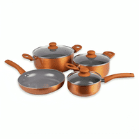 Batería Aluminio Titanio 7 Piezas / Cobre – Doral