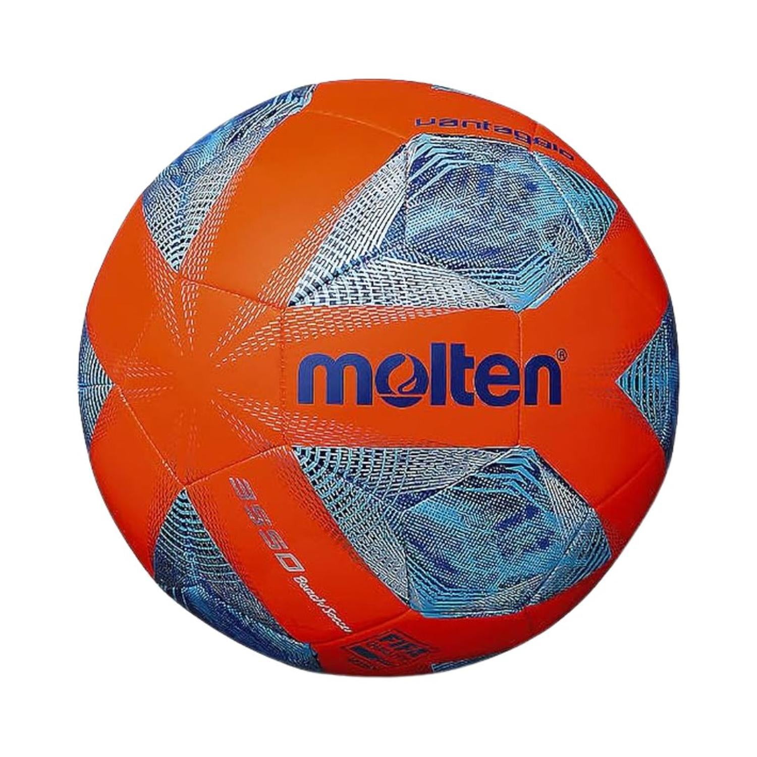 Balón Fútbol Playa Molten Fa3550 Fifa Pro Talla 5 Naranja 5