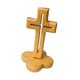 thumbnail image 2 of Cruz De Madera Con Base, Ideal Para Decorar El Hogar, Armarios O Dormitorios. Base Hueca Con Forma De Flor., 2 of 5