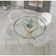 thumbnail image 2 of Mesa Dubai Para Comedor De Vidrio Gold100 Cm Redonda, 2 of 3