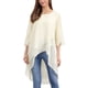 thumbnail image 1 of INSPIRE CHIC Blusa de Chifón para Mujer con Mangas 3/4 Divididas y Dobladillo Asimétrico Túnica Top Albaricoque XL, 1 of 6