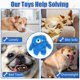 thumbnail image 5 of Juguete de peluche para perros HUGEME, chirriante y arrugado, para perros pequeños, 5 of 9
