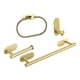 thumbnail image 2 of Juego De Accesorios De Ba?o Kit De Accesorios De Ba?o 4 Piezas Estante Toallero Juegos De Barra Dorado, 2 of 5
