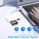 thumbnail image 5 of Lector de tarjetas SD MBODMI 3 en 1 para iPhone/Mac/iPad USB-C, 5 of 8