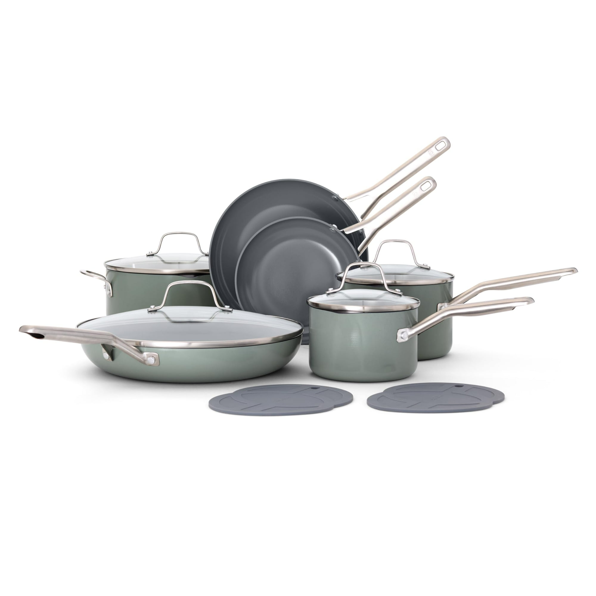 Set De Utensilios De Cocina Calphalon, Cerámica, Antiadherente, 12 Piezas