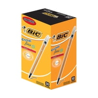 Bic - Set De Lápices Pasta Negro Punta Fina Caja 50 Unidades