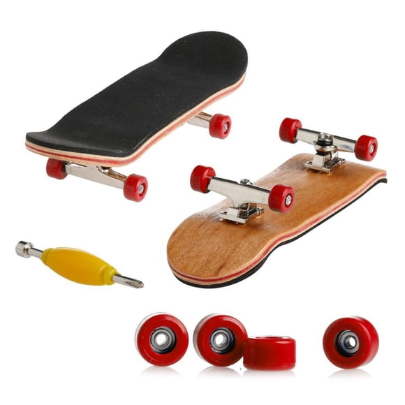 Fingerboard Lottoyday Mini Skateboard de Madera de Arce