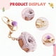 thumbnail image 2 of Llavero con forma de donut de lana, colgante para bolso de coche, llavero para mujer, 2 of 5