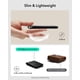 thumbnail image 4 of Tarjetero ESR Geo con RFID Find My Functionality, color negro, 4 of 9