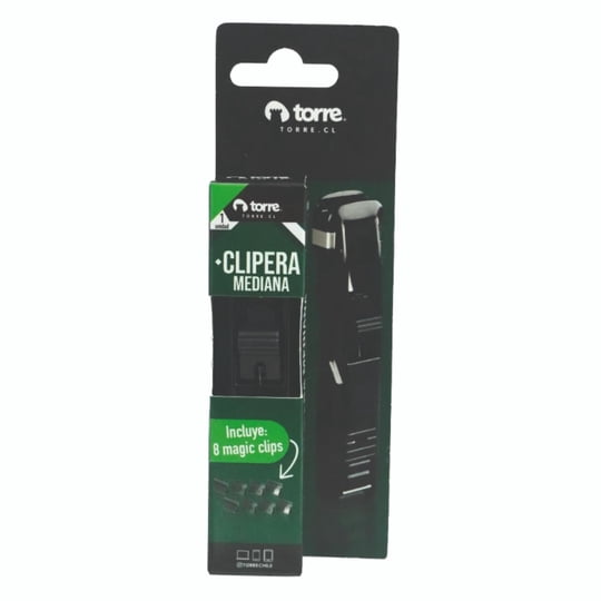 Clipera Mediana + 8 Magic Clips Torre