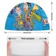 thumbnail image 2 of Ed, Edd y Eddy Gorro de Natación de Licra, Gorro de Baño de Tela Cómoda, Gorro Elástico Antideslizante para Hombres, Mujeres y Niños, 2 of 6