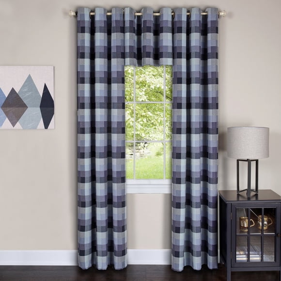 Panel de ventana ACHIM Home Furnishings Panache 145 x 160 cm, color burdeos
