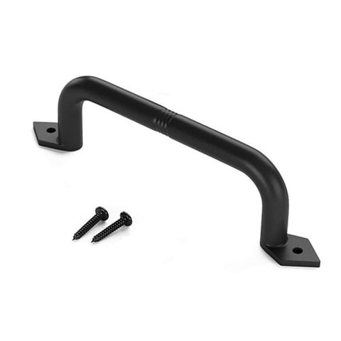 Magideal - Tirador De Puerta De Granero, Herrajes Rústicos Resistentes, Manijas De Puerta Corredizas De Granero Para Puertas De Gabinetes Y Portones Interiores.