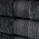 thumbnail image 2 of De toallas af cannon 3 450 gr lisa Gris, 2 of 3
