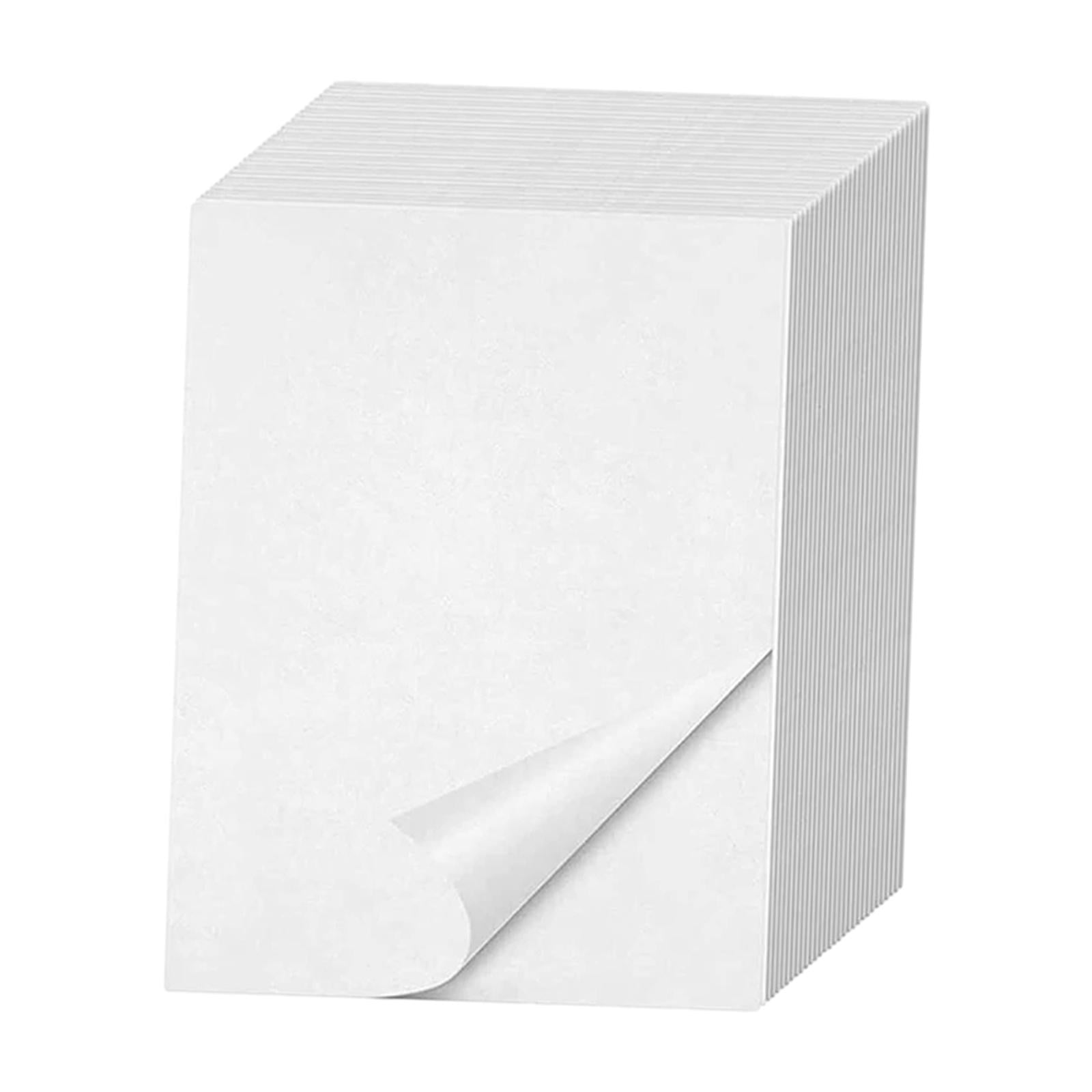 Magideal - 50 Uds. De Papel De Liberación Para Manualidades De Diamantes, Antiadherente, De Doble Cara, 5d, Accesorios Para Manualidades, Cubierta De Papel De Re A4