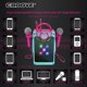 thumbnail image 5 of Máquina de karaoke Croove Kids Pink con 2 micrófonos Bluetooth, 5 of 6