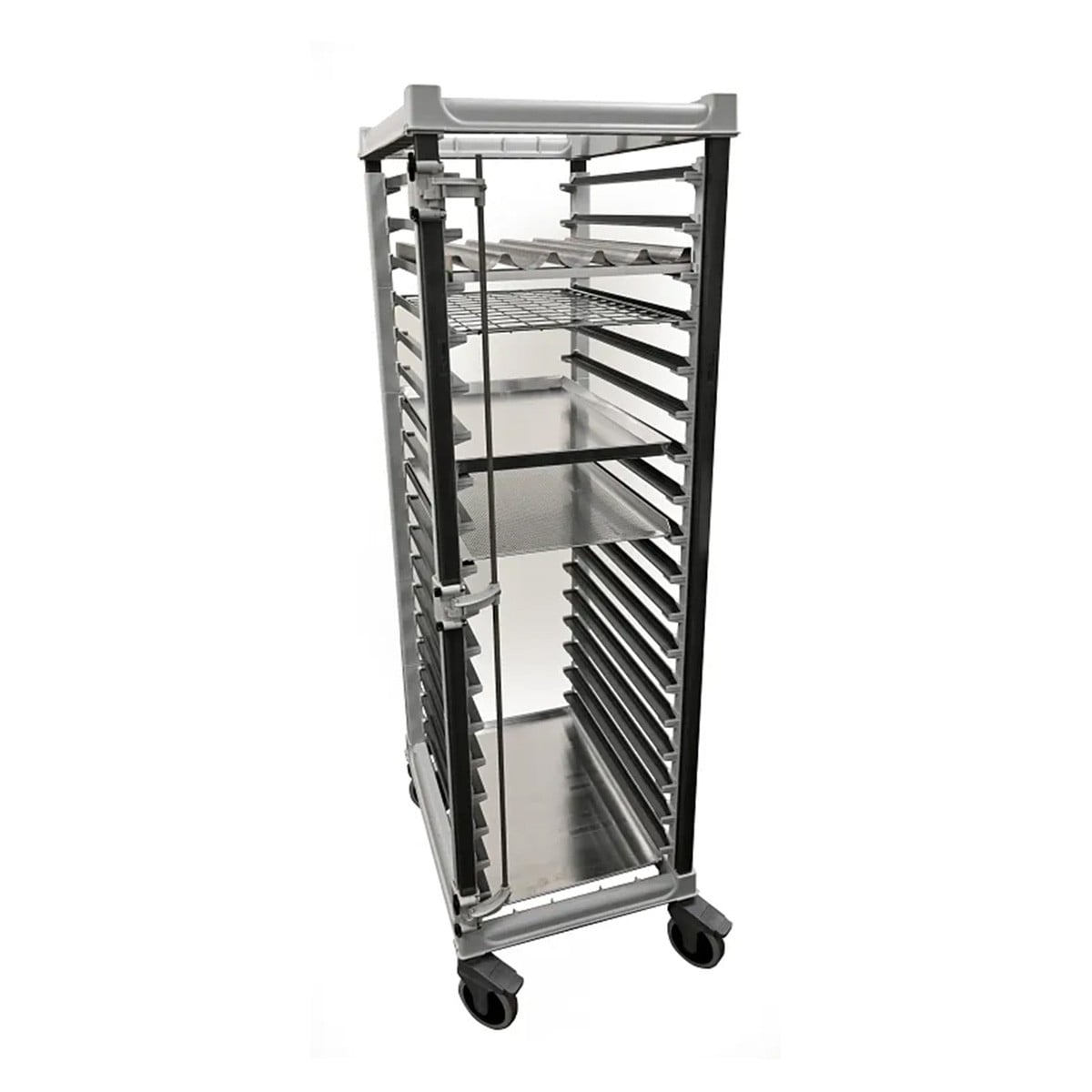 Cambro - Carro Bandeja 60x40 Cm Serie Camshelving 4 Ruedas Con Freno