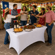 thumbnail image 4 of Pack 6 Funda Mantel EOLAND Tela Spandex Blanco Mesa Rectangular 183x75x75 Cm Banquetería Fiestas Patrias, 4 of 5