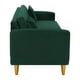 thumbnail image 5 of Sofa New Retro 3CG Felpa 01 Verde Botella, 5 of 6