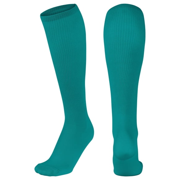 Calcetines Champro Featherweight para adultos, talla XS, color verde azulado, par individual