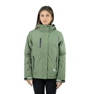 Hardwork - Parka Desmontable Hw Reno 3 En 1 Mujer Verde Oliva