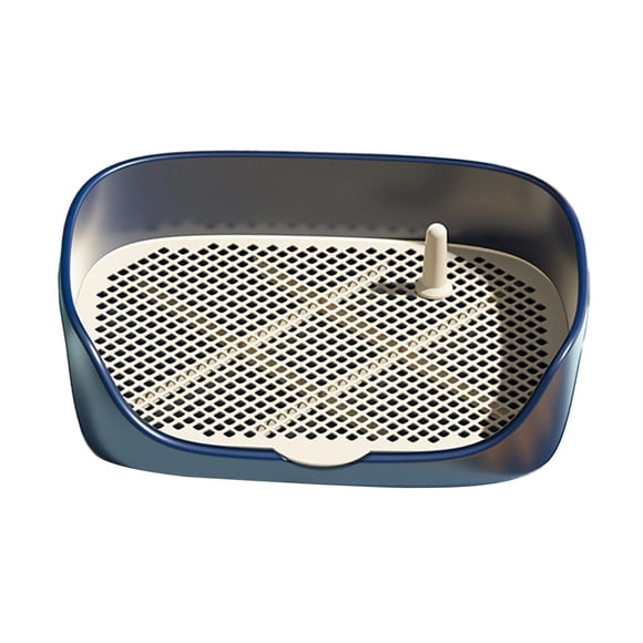 Inodoro Para Perros Para Gatos, Herramienta De Limpieza Interior, Inodoro Para Mascotas, Caja De Arena, Bandeja Para Arena, Azul, L