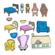 thumbnail image 3 of 14x Figuras De Historias De Fieltro Juguete Artesanal Juguetes Montessori Para Niños Pequeños Bebé Preescolar, 3 of 5