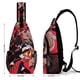 thumbnail image 2 of Helluva Boss Riñonera Bandolera con Estampado Integral para Hombres y Mujeres, Bolso Cruzado Gráfico de Tendencia, Mochila de Hombro Streetwear para Ciclismo y Deportes, Riñonera Versátil Casual, 2 of 6