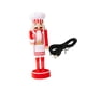 thumbnail image 4 of Figura De Cascanueces Navide?o Con Luz Incorporada Para El Hogar, Halloween, Acción De Gracias, Rojo Y Blanco, 4 of 5