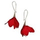 thumbnail image 1 of Aros Acero Copihues Rojo, 1 of 3