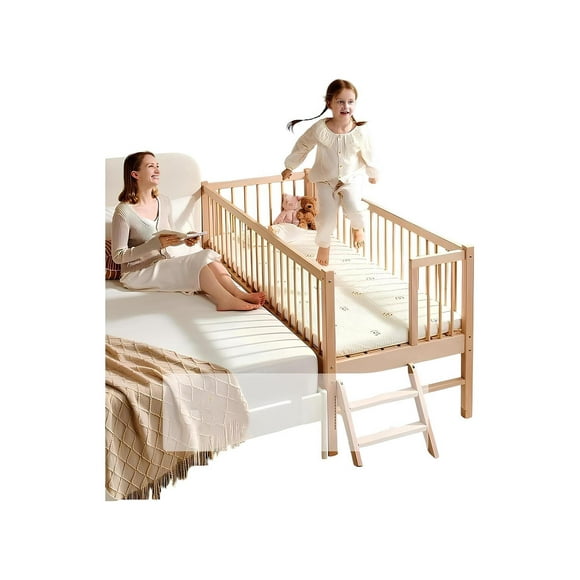Cama Colecho 4 Laterales Con Colchón Y Sabana Plus LuBabycas