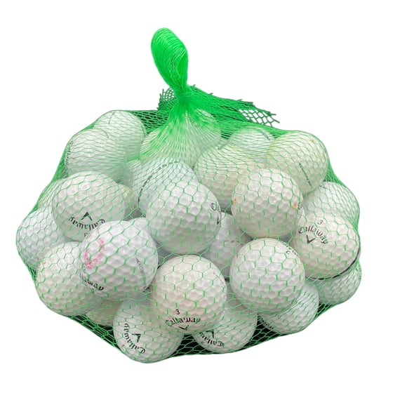 Golf Ball Planet - Pack de 50 Pelotas de Golf Usadas 3A Blancas