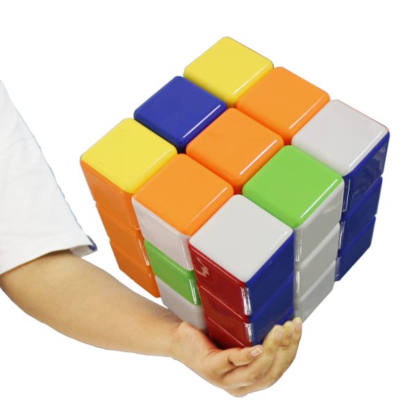 Magic Cube GoodPlay Heshu, tamaño supergrande, 18 cm, sin pegatinas