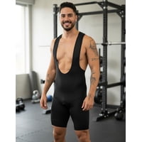 Rockbros - Calza De Ciclismo Acolchada Con Tirantes Bicicleta Negro Xl