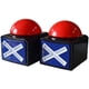 thumbnail image 1 of 2 piezas de timbre de respuesta de juego, caja de botón de alarma con sonido y luz, juguete de utilería para concurso de fiestas, timbre de trivia con talento para niños y adultos, 1 of 6