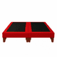 thumbnail image 2 of Base De Cama 2 Plazas Rojo Italiano, 2 of 3