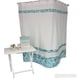 thumbnail image 1 of Cortina Baño Turquesa, 1 of 3