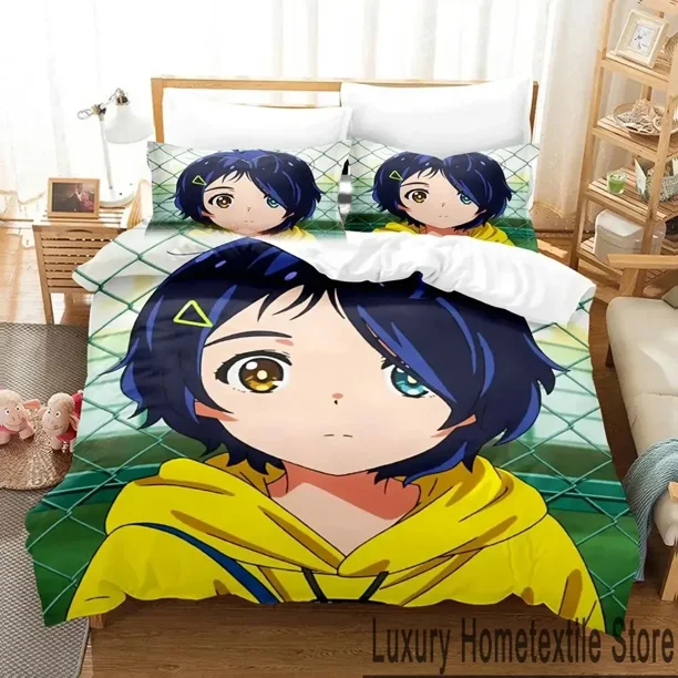 Wonder Egg Priority Bedding Set Duvet Cover Bed Set Quilt Cover Pillowcase Comforter Boys Adult Bed Sheets