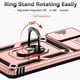 thumbnail image 3 of Estuche GANGXUN para Xiaomi Redmi Note 12 Pro 4G, soporte giratorio 360°, estilo mecánico y magnético, 3 of 5