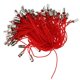 thumbnail image 4 of Cordones De Cordón Trenzados Lariat Para Teléfono Móvil De 100 Piezas, Correas Colgantes Rojas, 4 of 5