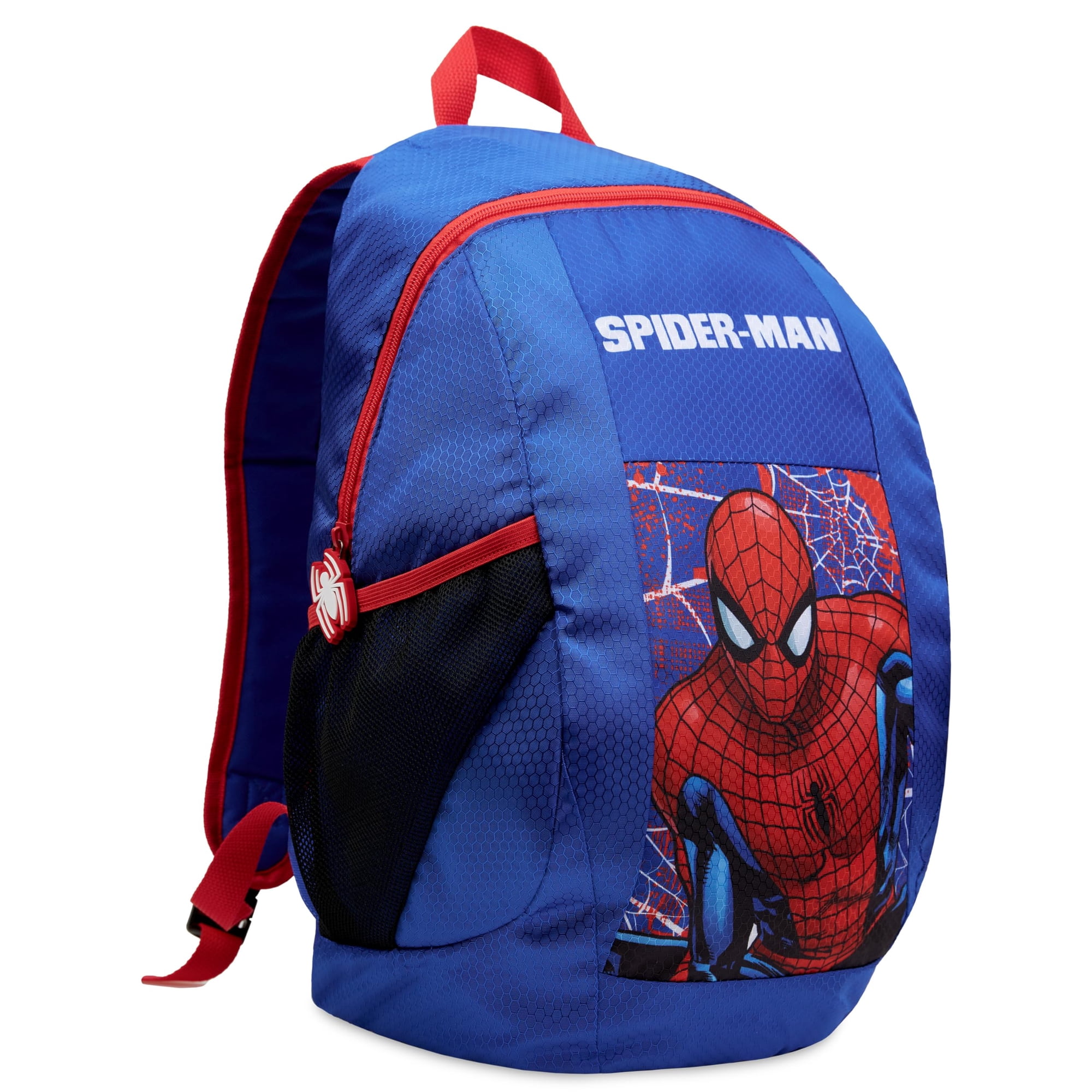 Mochila Marvel Spiderman Para Niños Con Bolsillo Para Botella De Agua