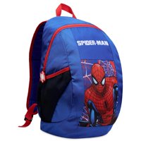 Mochila Marvel Spiderman Para Niños Con Bolsillo Para Botella De Agua