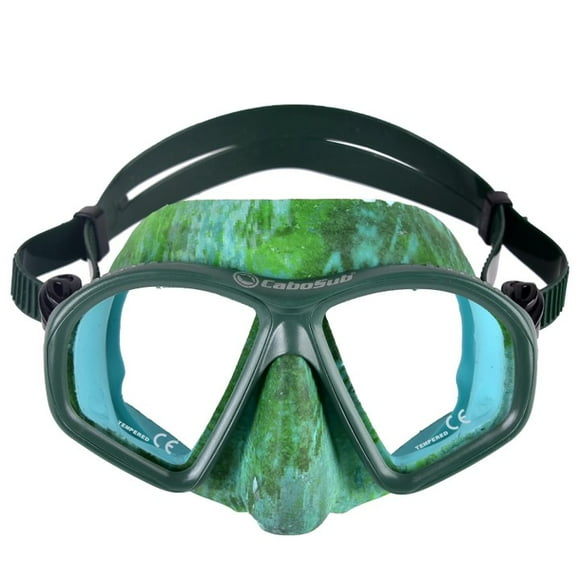 Máscara de buceo modelo Tonina Camuflaje