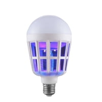 Tomasstore - Lampara Ampolleta Mata Mosquitos 2 En 1